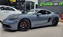 Porsche 718 Cayman PORSCHE CAYMAN 718 GTS IN PERFECT CONDITION WITH ONLY 22K KM FULL SERVICE HISTORY FOR 295K AED