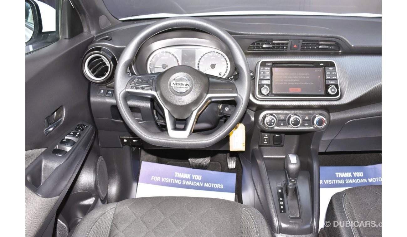 Nissan Kicks AED 909 PM | 1.6L SV+ NAVI GCC DEALER WARRANTY