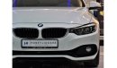 بي أم دبليو 420 EXCELLENT DEAL for our BMW 420i Sport GranCoupe 2018 Model!! in White Color! GCC Specs