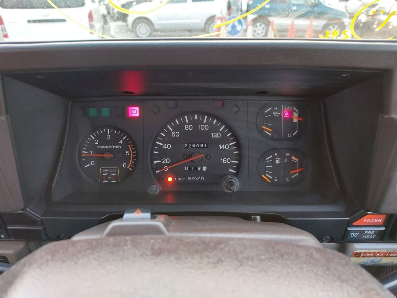 تويوتا لاند كروزر TOYOTA LAND CRUISER SUV RHD 1990 MODEL 3.5 L DIESEL MANUAL(PM02477)