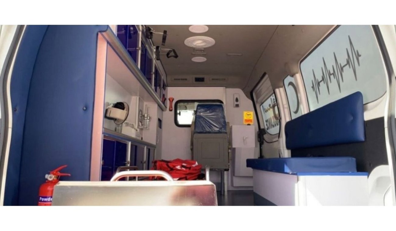 نيسان أورفان لوحة فان  سقف عالي لوحة فان  سقف عالي ambulance 2021 Nissan Urvan Panel Van High Roof (NV350), 5dr V