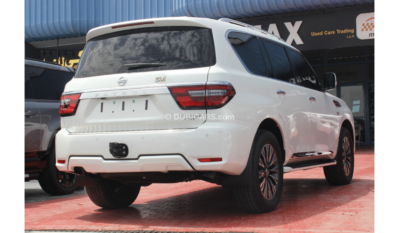 Nissan Patrol (2021) V8 LE TITANIUM, GCC, UNDER WARRANTY FROM LOCAL DEALER (Inclusive VAT)