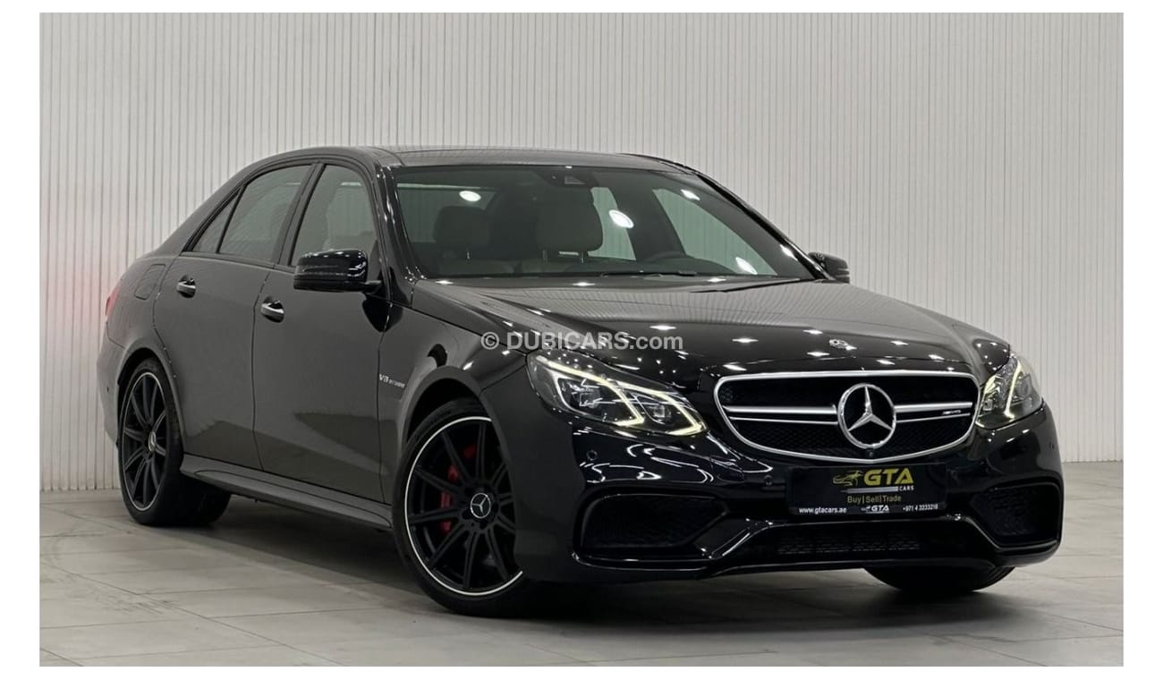 Mercedes-Benz E 63 AMG Std 2015 Mercedes Benz E63 AMG, Full Service History, Full Options, Excellent Condition, GCC
