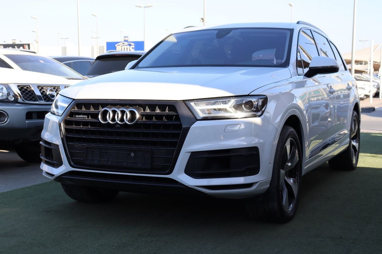 أودي Q7 AUDI Q7 S-Line / 2017 / GCC / Original Paint/ Full Option