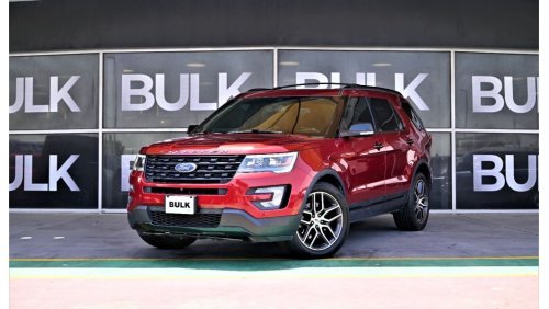 Ford Explorer Sport Ford Explorer - Panoramic Roof - GCC Al Tayer All Service Done - Big Screen-Start/ Stop-AED 1,