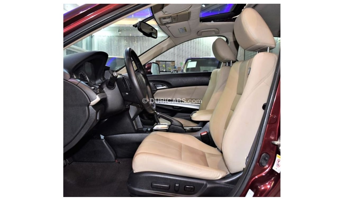 Honda Crosstour AMAZING Honda CrossTour 4WD TOURING 2014 Model!! in Maroon Color! GCC Specs