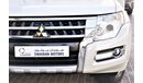 Mitsubishi Pajero AED 1279 PM | 3.0L GLS V6 4WD GCC DEALER WARRANTY