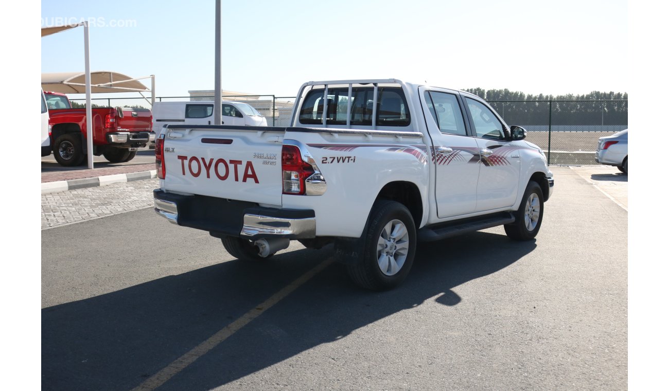 Toyota Hilux GLX 4X4 FULL OPTION MANUAL DUAL CABIN PICKUP