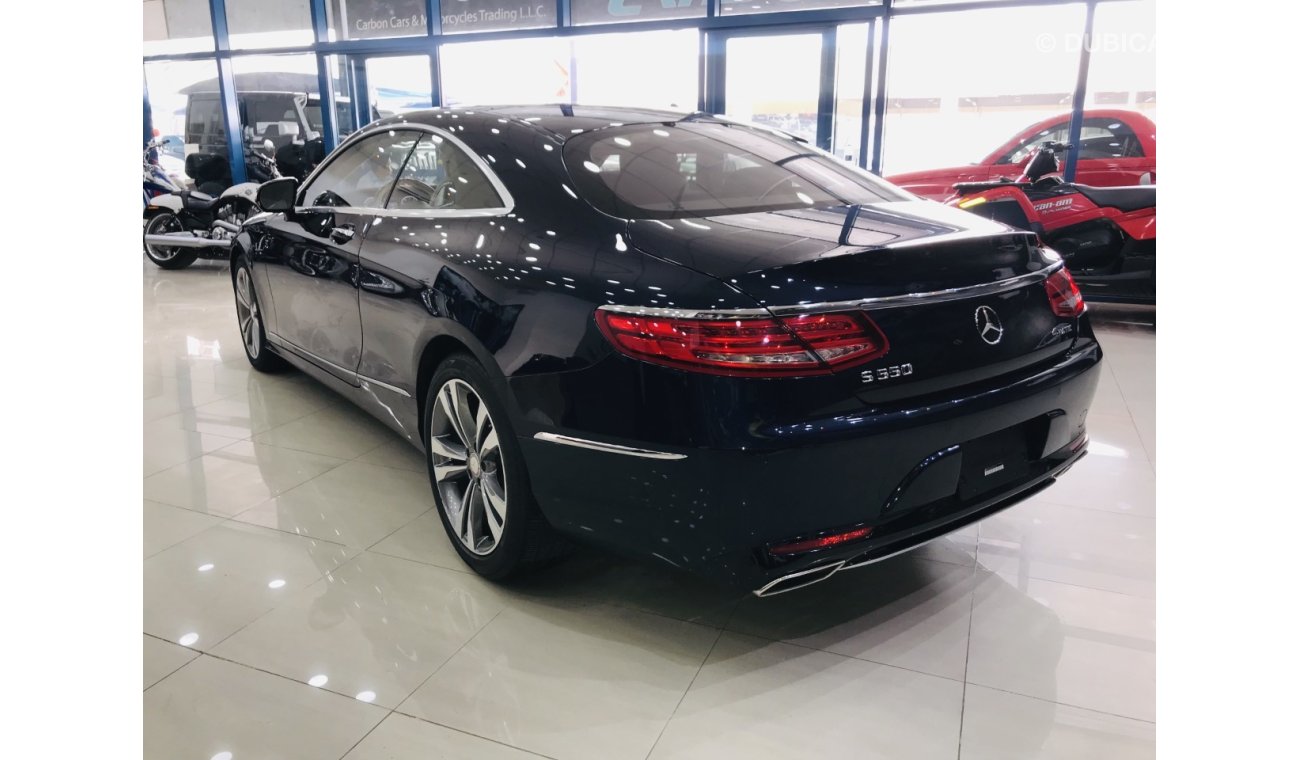 Mercedes-Benz S 550 Coupe 4MATIC - 2015 - ONE YEAR WARRANTY - ( 4,100 ) AED PER MONTH