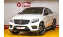 Mercedes-Benz GLE 43 AMG Mercedes-Benz GLE 43 Coupe 2017 GCC under Agency Warranty with Zero Down-Payment.