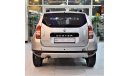 Renault Duster EXCELLENT DEAL for our Renault Duster 2017 Model!! in Silver Color! GCC Specs