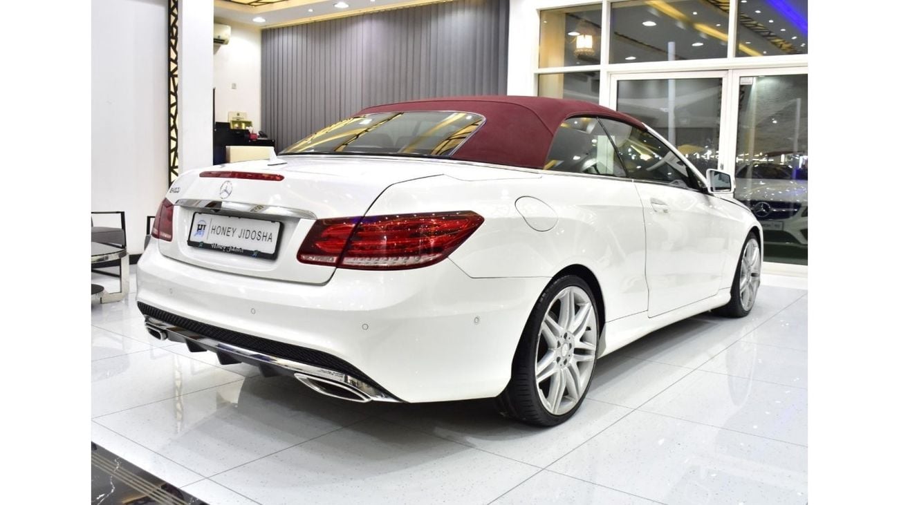 مرسيدس بنز E 400 كوبيه EXCELLENT DEAL for our Mercedes Benz E400 Convertible ( 2015 Model ) in White Color GCC Specs