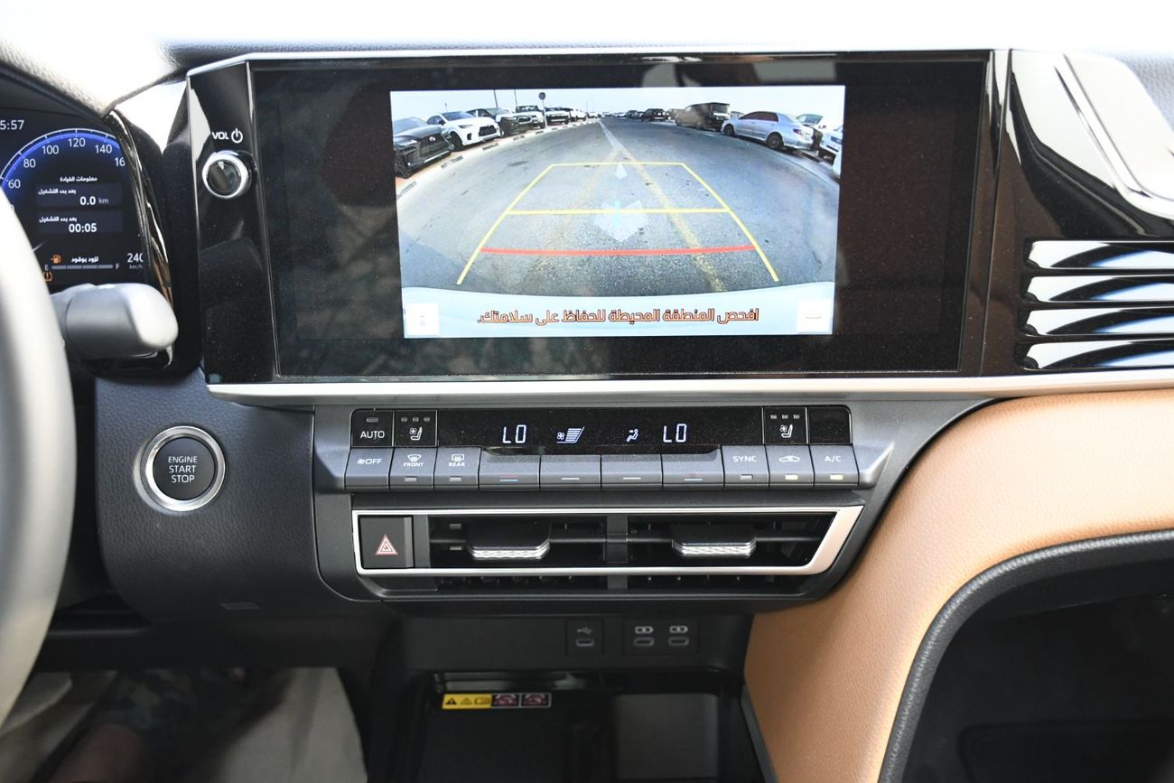 Toyota Camry GLE 2.5L Petrol Inside Tan (Ready Stock)