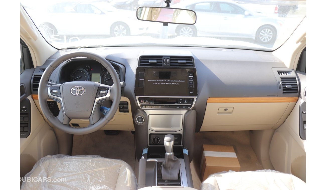 تويوتا برادو 4.0L VXR, 4X4, SUNROOF, 2 ELECTRIC SEAT, LEATHER SEAT, SEAT HEATING AND COOLING, MONITOR, 360 CAMERA