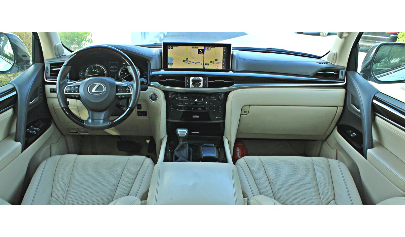 Lexus LX570 EXCELLENT CONDITION - AGENCY MAINTAINED - UNDER WARRANTY AL FUTTAIM