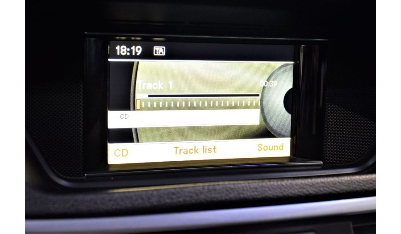 مرسيدس بنز E200 ONLY 135000 KM Mercedes Benz E200 2012 Model!! in Black Color! GCC Specs