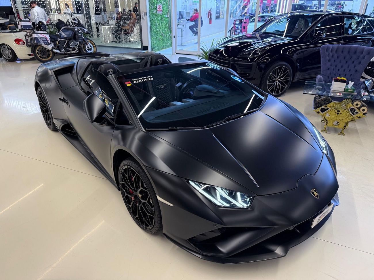 Lamborghini Huracan 2021 Huracán EVO Spyder - Warranty and Service contract till 2028 - Forged Carbon Interior