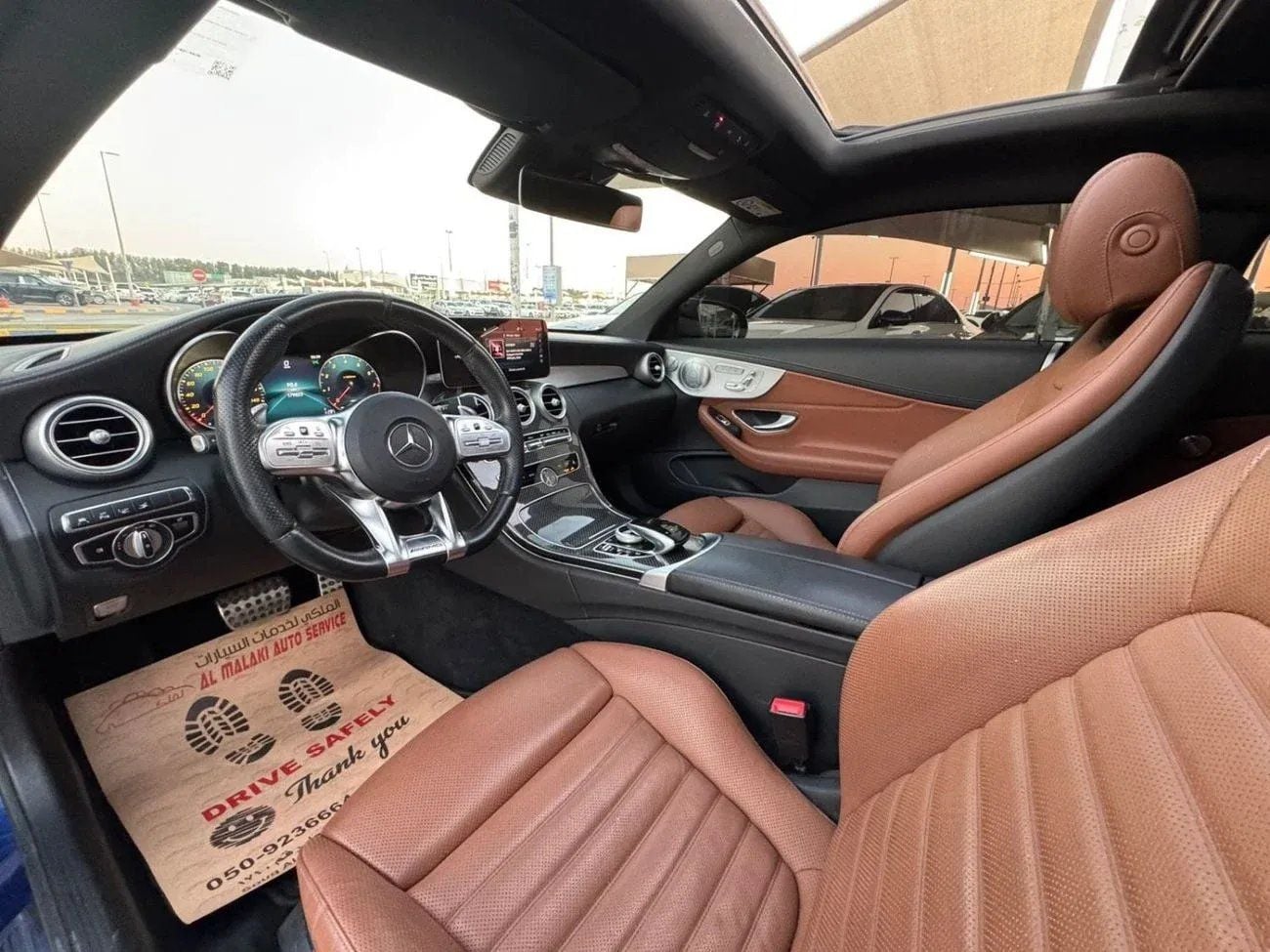 مرسيدس بنز سي 43 ايه ام جي C43 coupe  3.0L V6 full option best price!!!!!