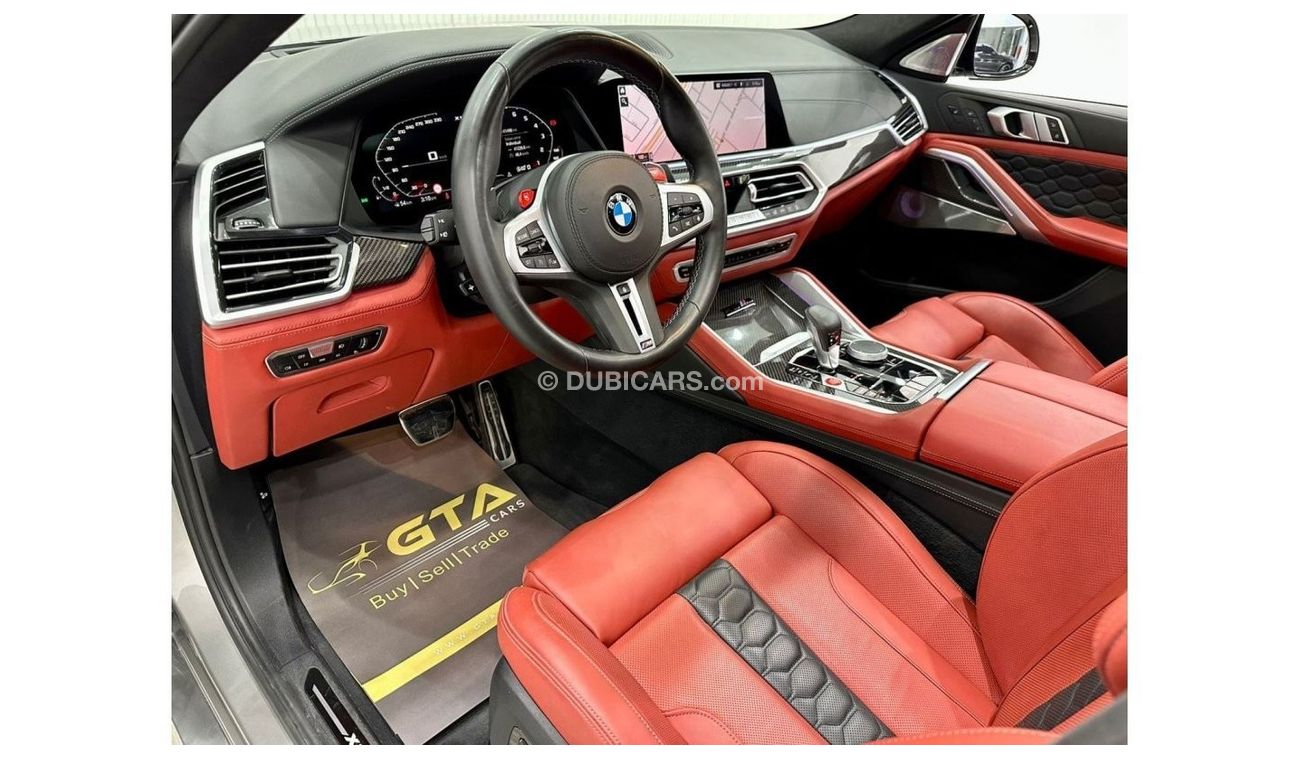 BMW X6M 2021 BMW X6M Competition, March 2024 BMW Warranty, April 2026 BMW Service Pack, Low Kms, GCC