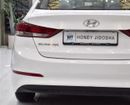 هيونداي إلانترا EXCELLENT DEAL for our Hyundai Elantra ( 2017 Model ) in White Color GCC Specs