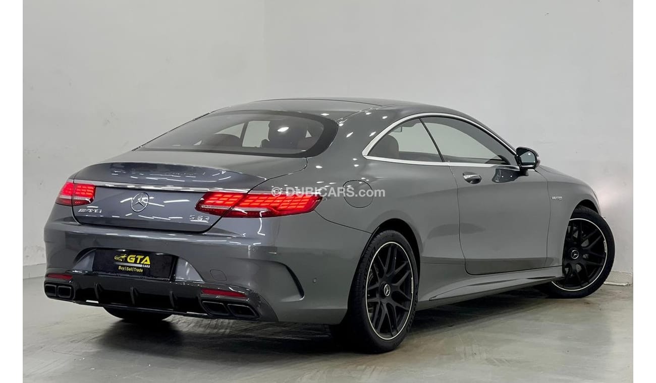 Mercedes-Benz S 63 AMG Coupe 2018 Mercedes S63 Coupe AMG FULL OPTION, Full Service History, Warranty, GCC