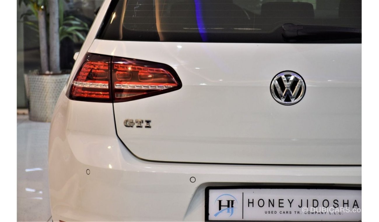 فولكس واجن جولف EXCELLENT DEAL for our Volkswagen GTi 2015 Model!! in White Color! GCC Specs