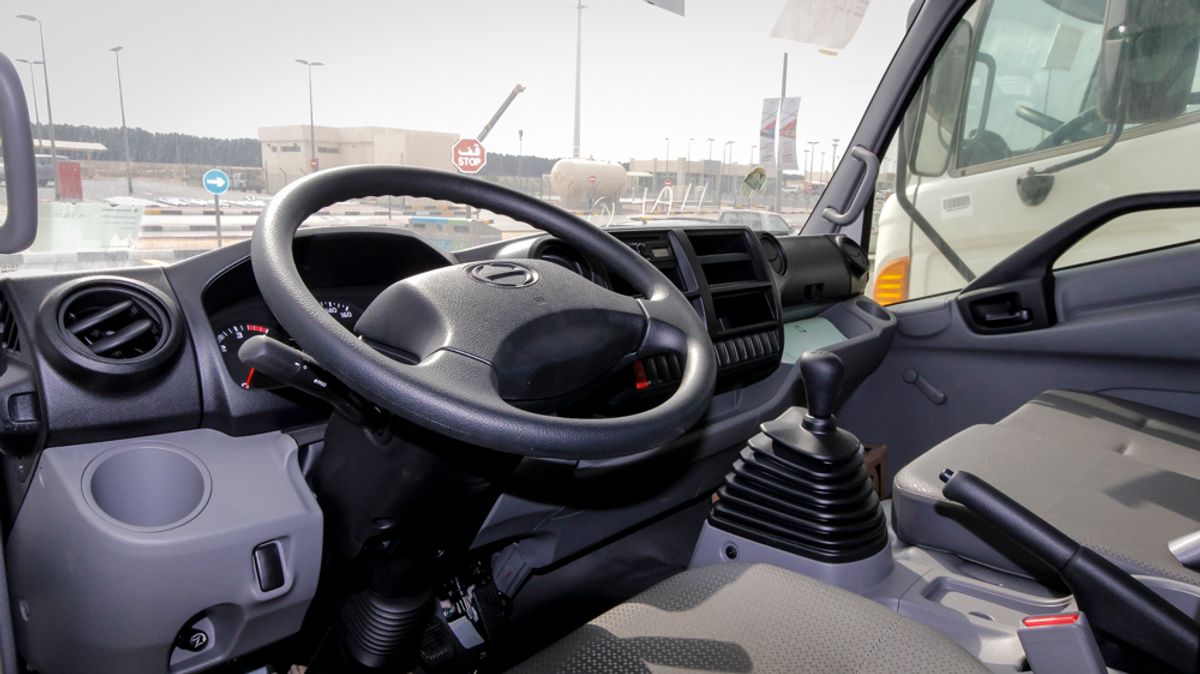 Hino 300 Cab &amp; Chassis Truck for sale: AED 64,500. White, 2015