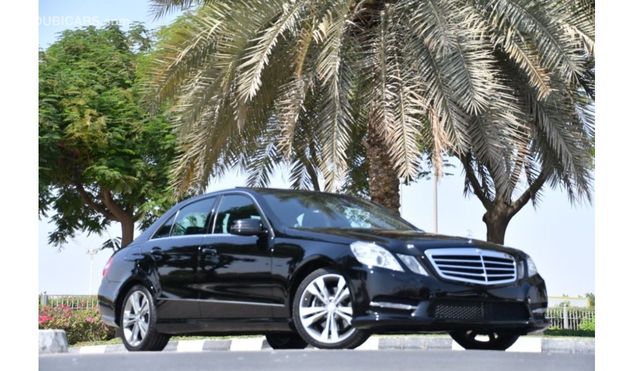 Mercedes-Benz E 350 FREE REGISTRATION AND INSURANCE - - 2013 - V6 - AMERICAN SPECS - BANK LOAN 0 DOWN PAYMENT