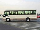 تويوتا كوستر 2.7L PETROL M/T DUAL TONE / 23 SEATER / AUTO DOOR / HLF LUGGAGE RACK (CODE#COPB)
