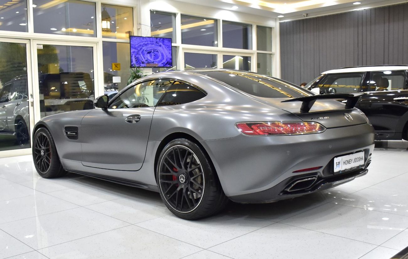 Mercedes-Benz AMG GT S EXCELLENT DEAL for our Mercedes Benz AMG GTs ( 2016 Model ) in Grey Color GCC Specs