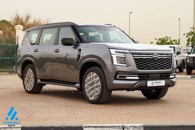 Nissan Patrol LE PLATINUM CITY 2026 LE Platinum | GCC | 3.5L V6 | AWD | 9AT | Red Interior | Height Control