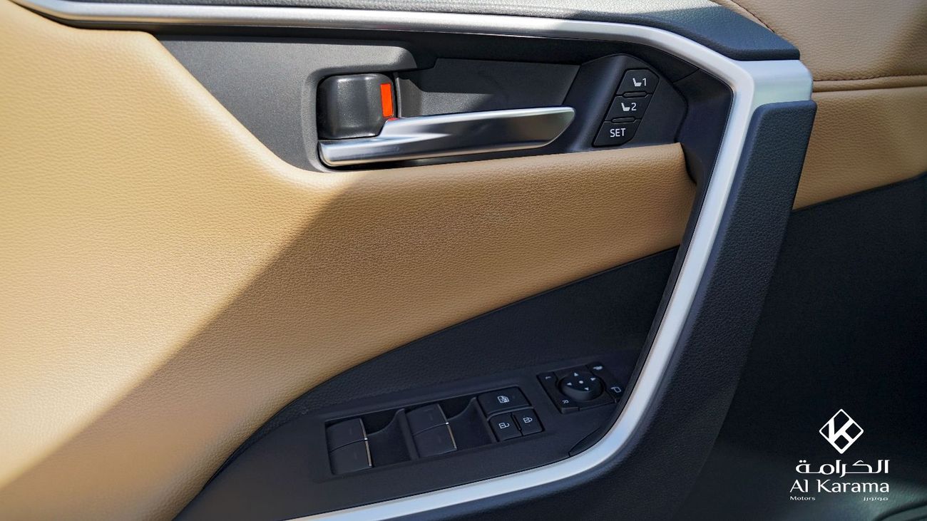 تويوتا راف ٤ محرك هجين سعة 2.5 لتر | إصدار محدود | رادار | ذاكرة للمقاعد | فتحة سقف بانورامية | كامل المواصفات