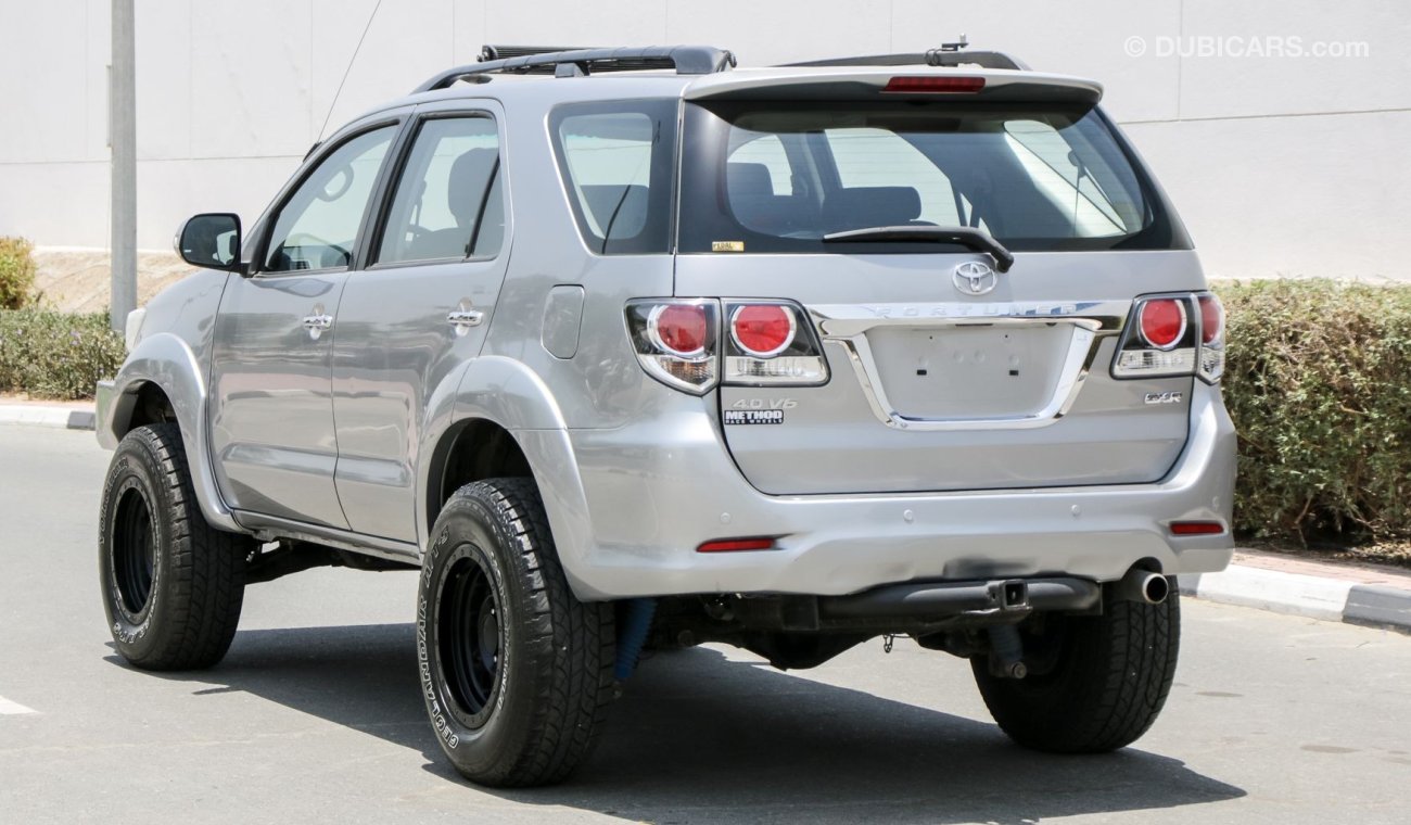 Toyota Fortuner 4.0 V6 GXR fully modified for off road ,GCC ,accident free 100%