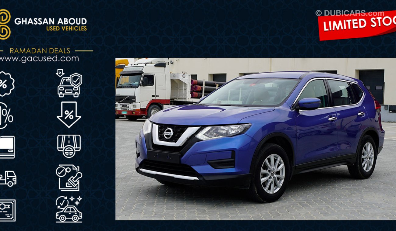 Nissan X-Trail CERTIFIED VEHICLE WITH DELIVERY OPTION; X-TRAIL(GCC SPECS)WITH DEALER WARRANTY(CODE : 12492)