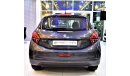 بيجو 208 EXCELLENT DEAL for our Peugeot 208 ( 2016 Model ) in Grey Color GCC Specs