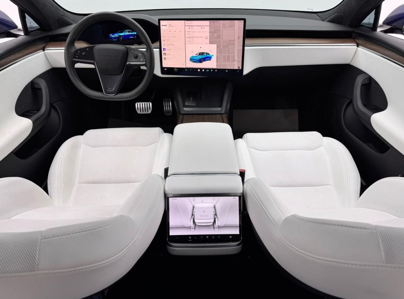 Tesla Model S Plaid (AWD) 2023 Tesla Model S, Tesla Warranty+Full Service History, GCC