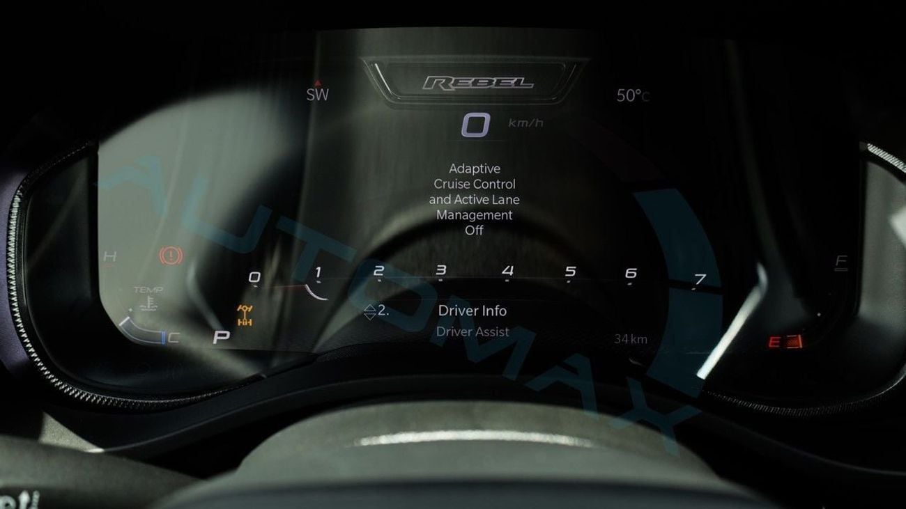 رام 1500 (For Export , НА ЭКСПОРТ) PY 25/25 REBEL GT SST 3.0TT HURRICANE GCC Без пробега