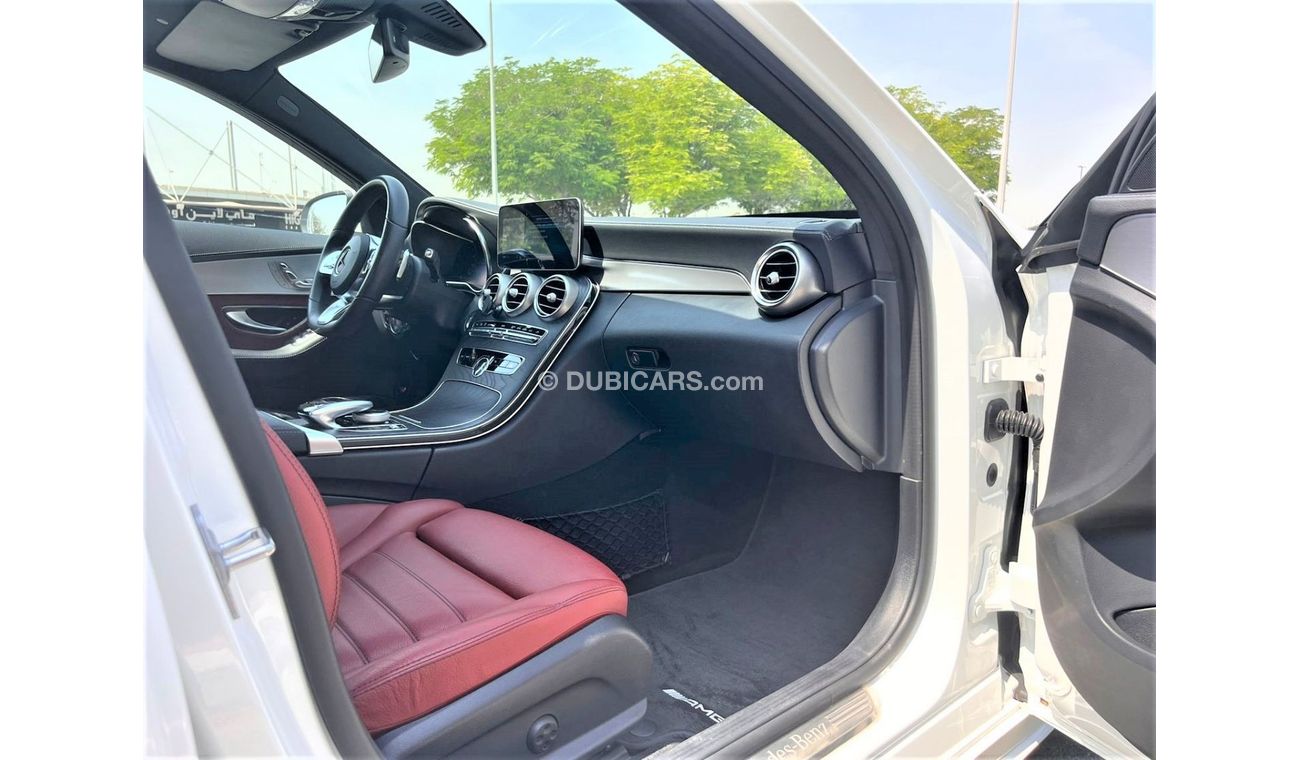 Mercedes-Benz C 200 Premium MERCEDES C200 AMG 2020 GCC SINGLE OWNER WITH AGENCY WARRANTY MINT IN CONDITION