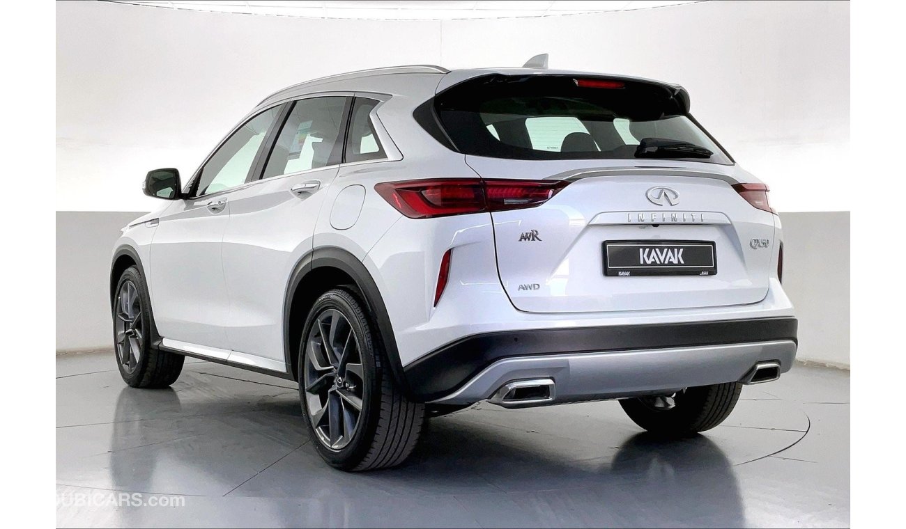 Infiniti QX50 Luxe Style | 1 year free warranty | 1.99% financing rate | Flood Free