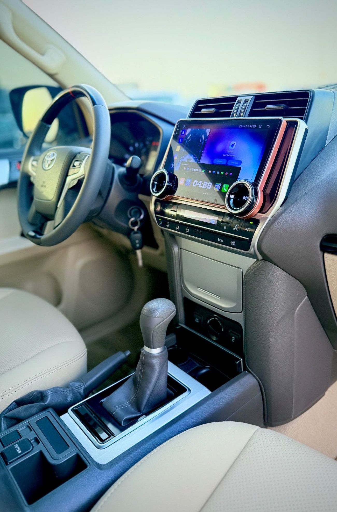 Toyota Prado 2020 TXL V4 LHD Petrol Engine Full Option Car is Very Clean Title