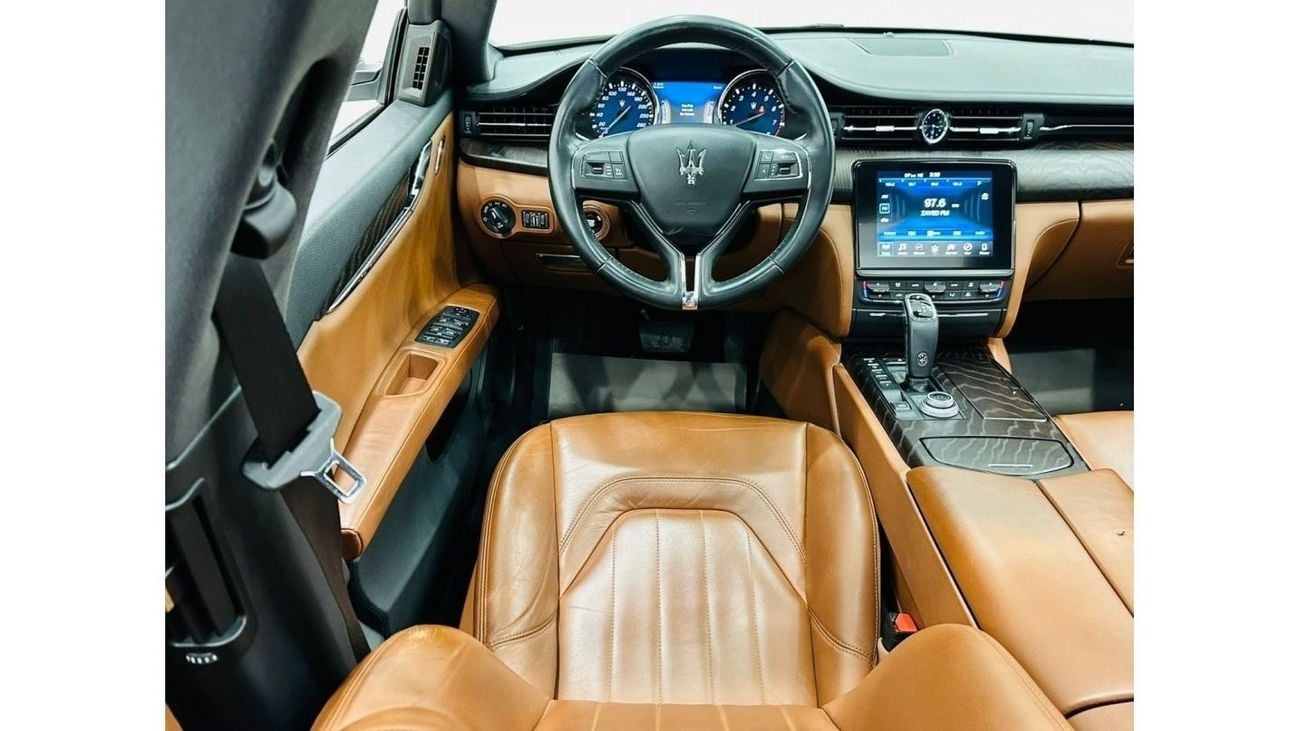مازيراتي كواتروبورتي Std 2020 Maserati Quattroporte, Oct 2025 Maserati Warranty + Service Pack, New Tyres, Low Kms, GCC