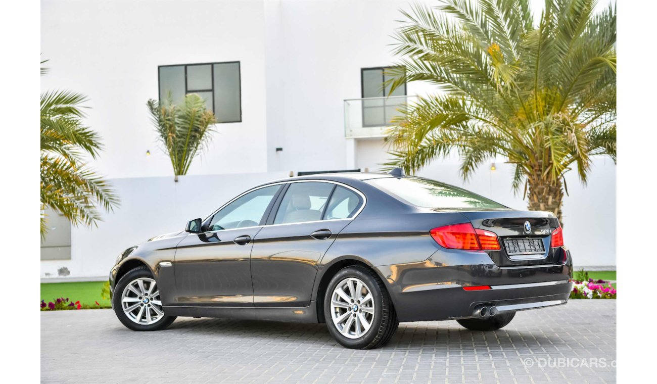 BMW 520i - Fully Loaded! - Excellent Condition! - GCC - AED 1,164 Per Month - 0% DP