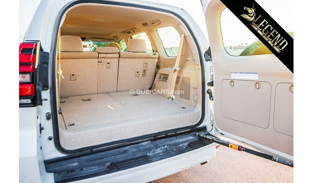 تويوتا برادو 2021 Toyota Prado 4.0L GXR V6 - White inside Beige - Bulk Stock Available | Export Outside GCC