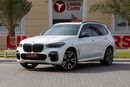 بي أم دبليو X5 50i M Sport 4.4L BMW X5 M50i M-Sport 2021 GCC under Agency Warranty and Service Contract with Flexib