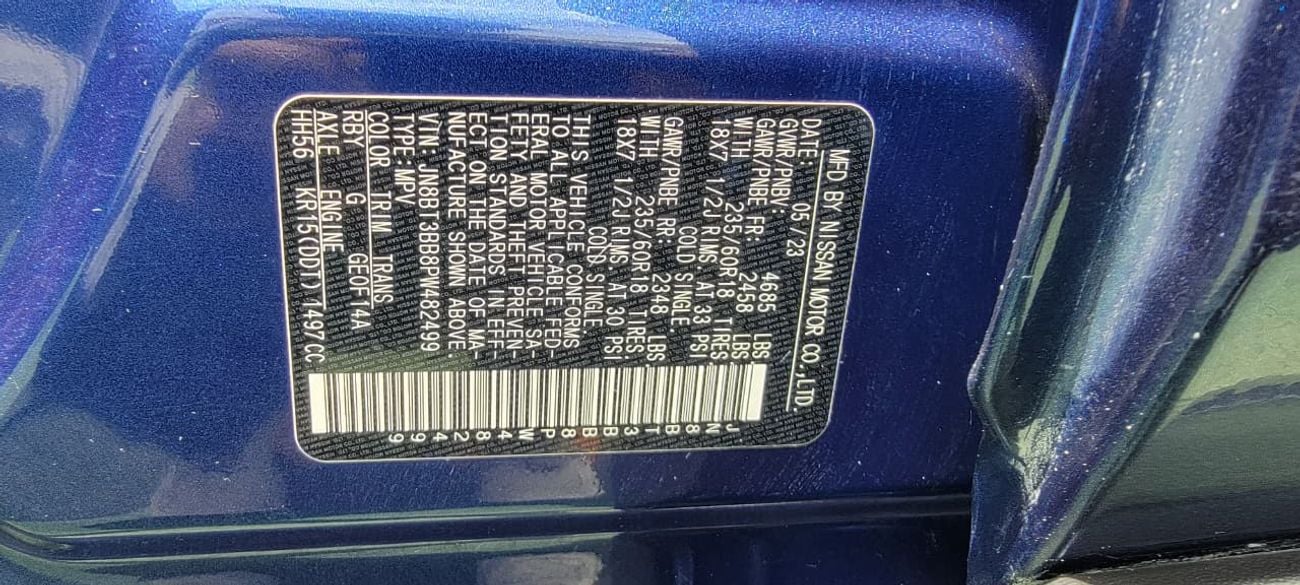 Nissan Rogue 1.5Cc Turbo