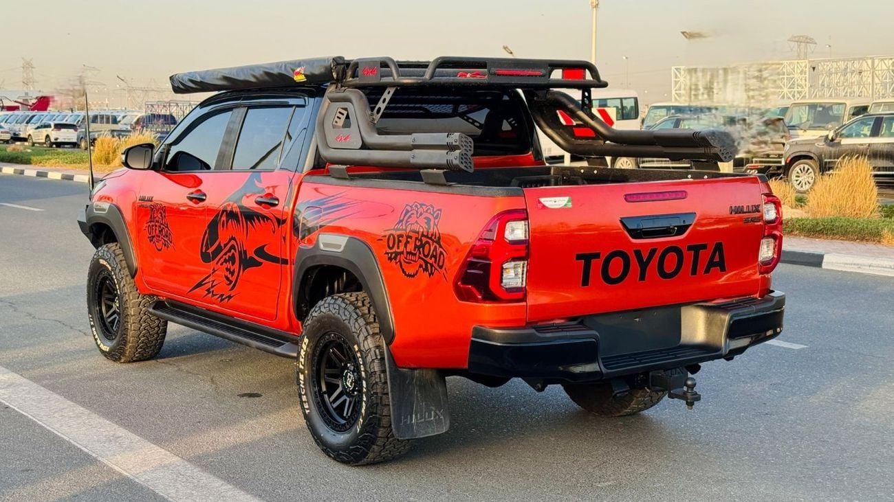 تويوتا هيلوكس PREMIUM OFF ROAD MODIFIED | DOUBLE CABIN | 2.8L DIESEL ENGINE | AUTOMATIC TRANSMISSION | RHD | 2018