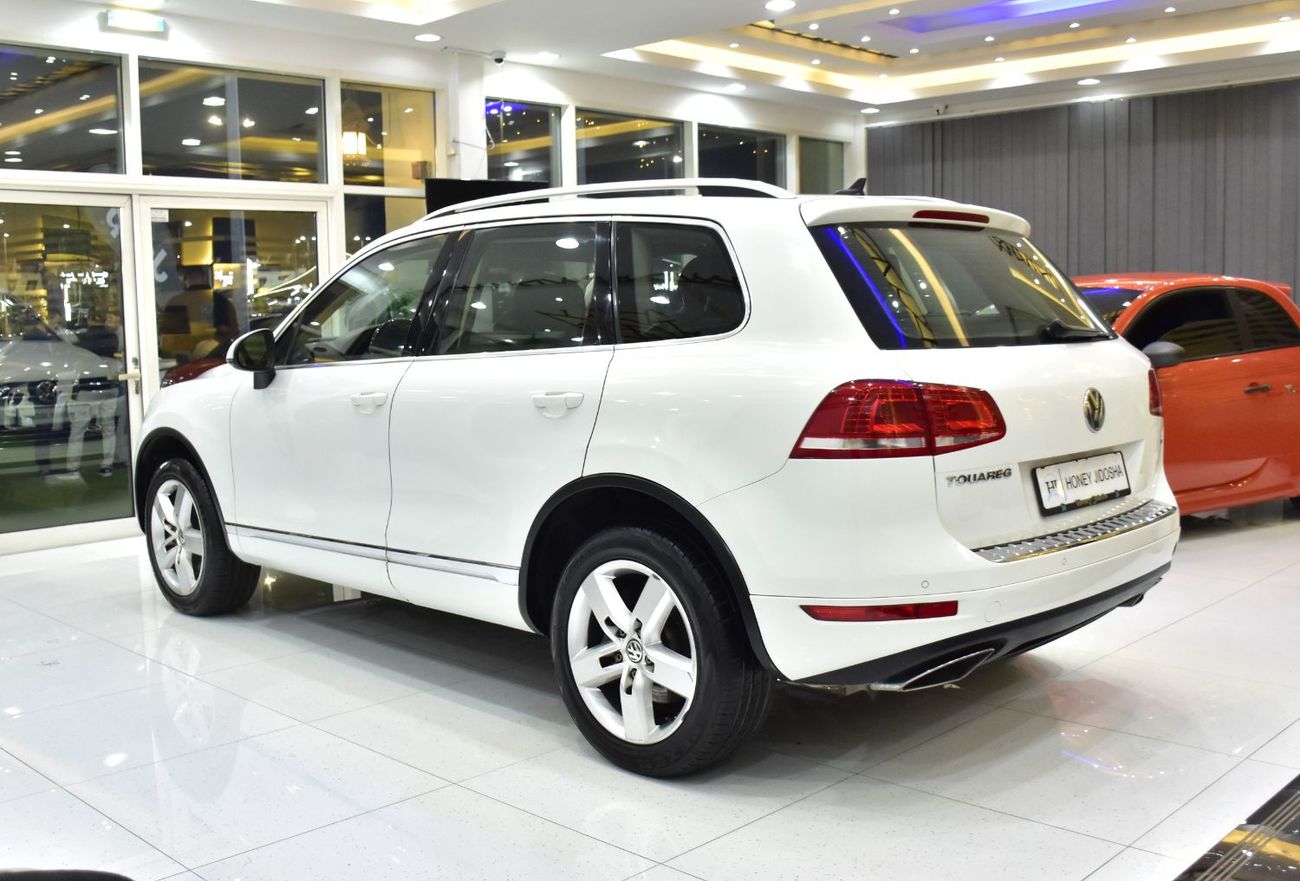 Volkswagen Touareg EXCELLENT DEAL for our Volkswagen Touareg ( 2014 Model ) in White Color GCC Specs