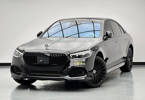 مرسيدس بنز S 580e 2023 Mercedes-Benz S580e, Maybach Kit, 1 Year Unlimited Km Warranty, Full Service History, GCC