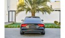 Audi A7 3.0L Supercharged S-Line - Agency Serviced - AED 1,639 PER MONTH (4 Y) - 0% DOWNPAYMENT