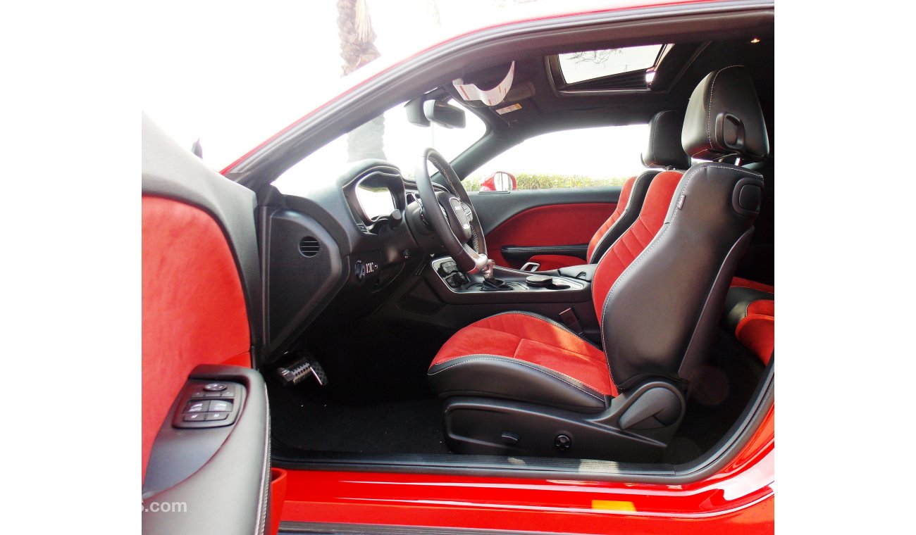 Dodge Challenger 2016 # SRT# 6.4-L V8 HEMI #GCC #ACC # BLISS # SUNROOF # 3 Yrs-100k km Dealer WNTY